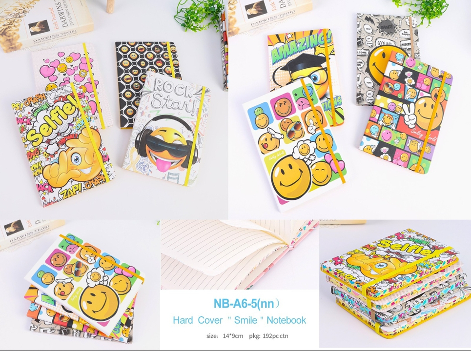 Smile notebook hard cover uploaded by TAAJ  on 5/11/2023