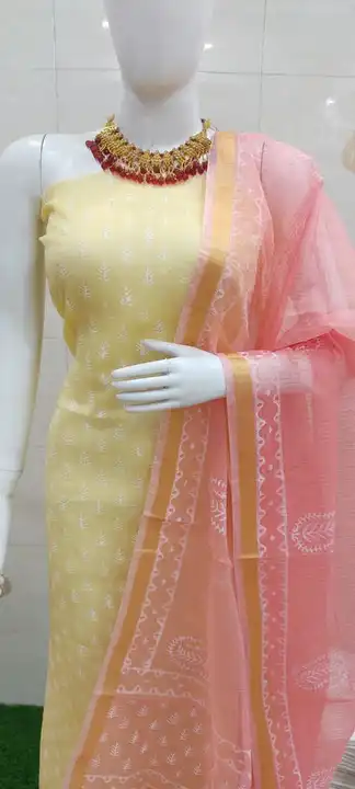 Handblock suit  uploaded by Kota saree on 5/11/2023