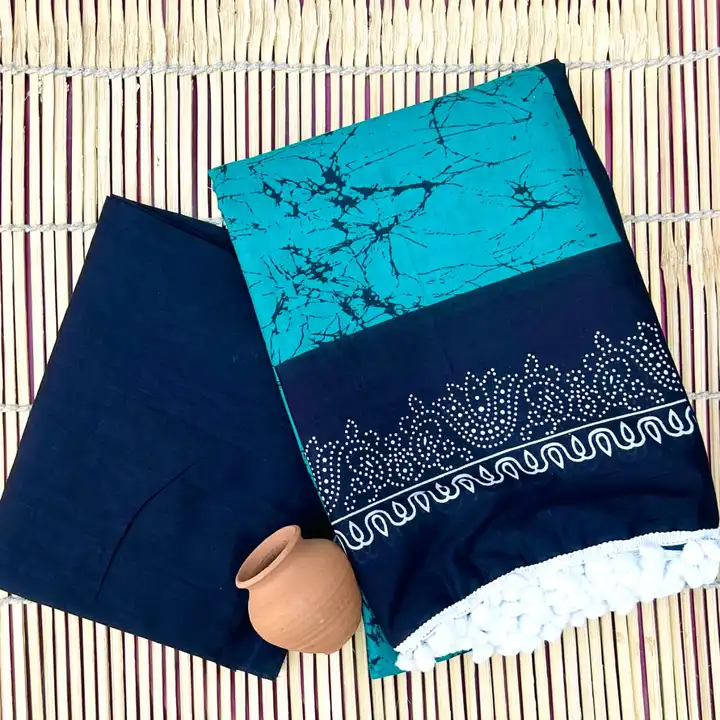 Cotton saree uploaded by Bagru Hand Block Print Jaipur on 5/11/2023