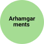 Business logo of ARHAMGARMENTS