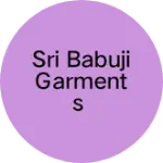 Business logo of Sri Babuji Garments