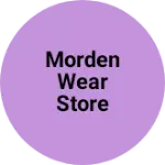 Business logo of Morden wear store