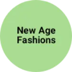 Business logo of New age fashions