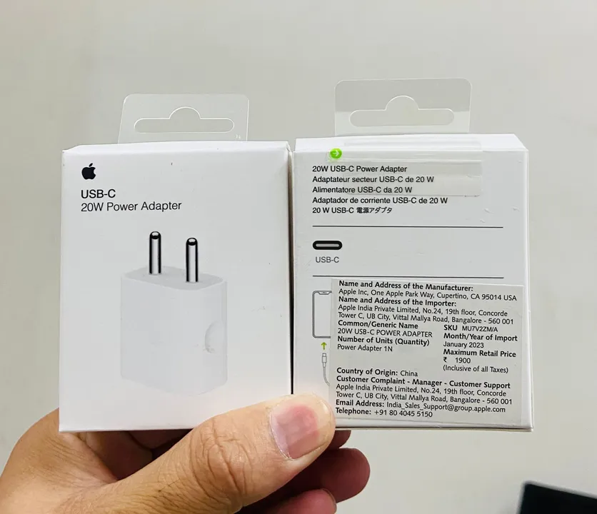 Iphone 20W Type C adaptor Best Price  uploaded by Heartium®️ Company on 5/11/2023