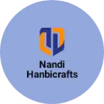 Business logo of Nandi hanbicrafts