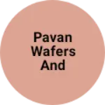 Business logo of Pavan wafers and namkeen