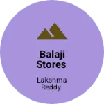 Business logo of Balaji Stores