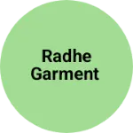 Business logo of Radhe garment