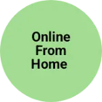 Business logo of Online from home