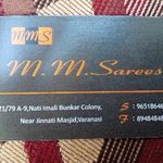 Business logo of MM sarees