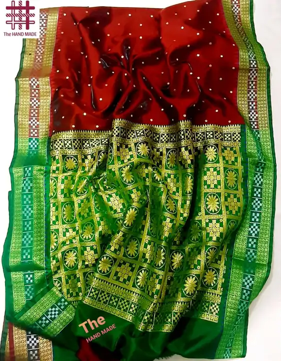 The HAND MADE saree  uploaded by Manufacture of banarasi fancy sarees  on 5/11/2023