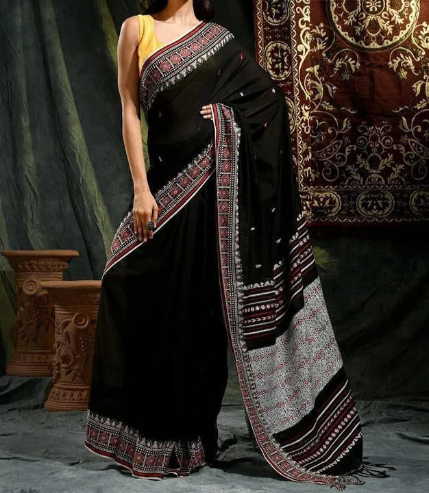 Khadi saree uploaded by Kurti, jwellery and all items on 5/11/2023
