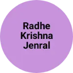 Business logo of Radhe krishna jenral stor