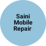 Business logo of saini mobile repair