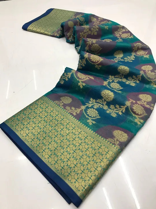 Tissue silk saree uploaded by Miss Lifestyle on 5/11/2023