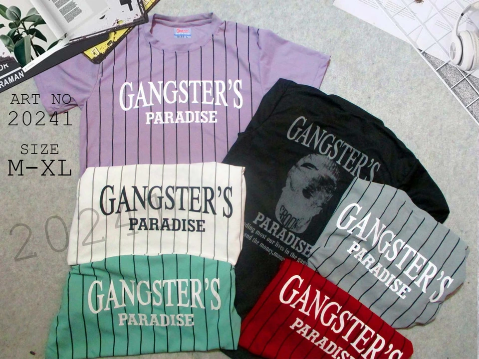 Gangsters t shirt uploaded by business on 5/11/2023