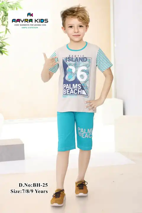 Kids t shirt with pants  uploaded by N-j collection on 5/11/2023