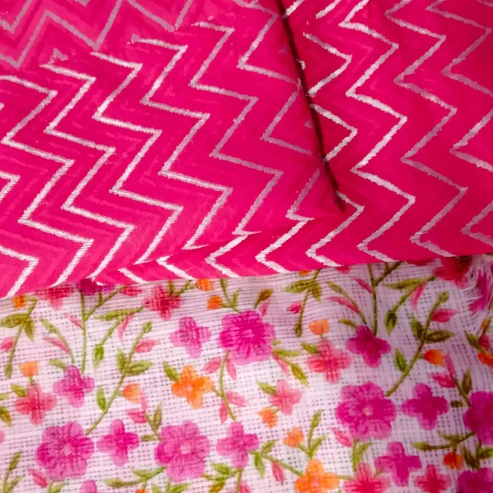 You will be so much in love with our this handloom pink out for. combinations of  self zari  thread  uploaded by Rabi creation on 5/11/2023