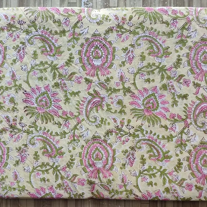 Handblock printed fabrics  uploaded by Unique textile bagru on 5/11/2023