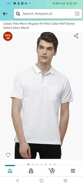 Polo Cotton T shirt for Men uploaded by Urban Rod on 5/11/2023
