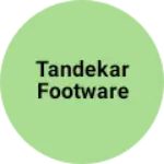 Business logo of Tandekar Footware