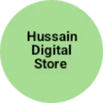 Business logo of Hussain digital store