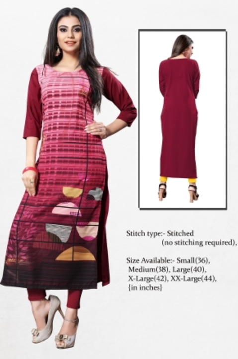 Women Printed Kurta uploaded by Kalpana Enterprises on 5/11/2023