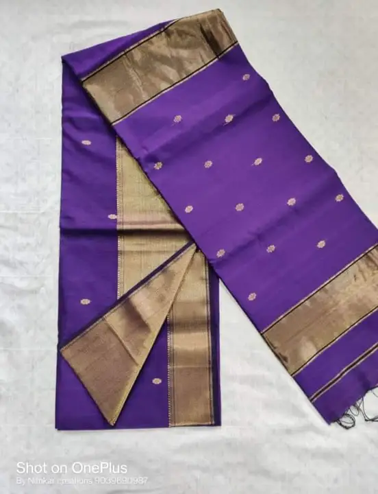 Maheshwari silk saree  uploaded by WeaveMe India on 5/11/2023