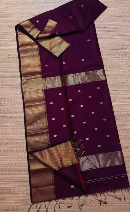 Maheshwari silk saree  uploaded by WeaveMe India on 5/11/2023