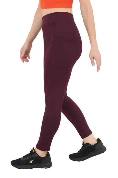 Women's ankle length gym tights uploaded by Paras garments on 5/11/2023