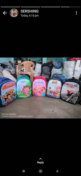 Cartoon  bag  uploaded by School and travels begs manufacturing on 5/12/2023