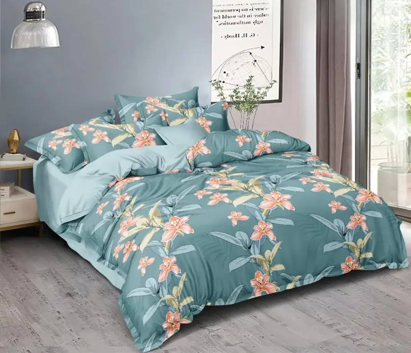 Glace Cotton Bedsheets uploaded by Alliance overseas pvt Ltd on 5/12/2023