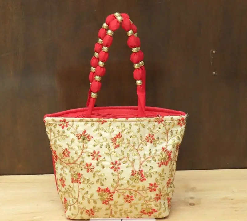 Embroidered gift handbag uploaded by business on 5/12/2023