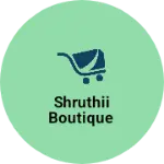 Business logo of Shruthii boutique