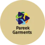Business logo of Pareek garments