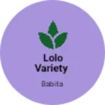 Business logo of Lolo variety