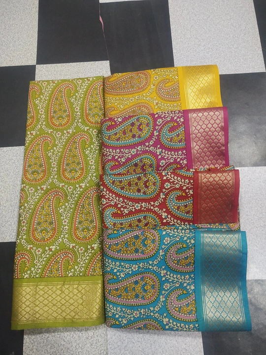 Cotton print saree uploaded by business on 5/12/2023