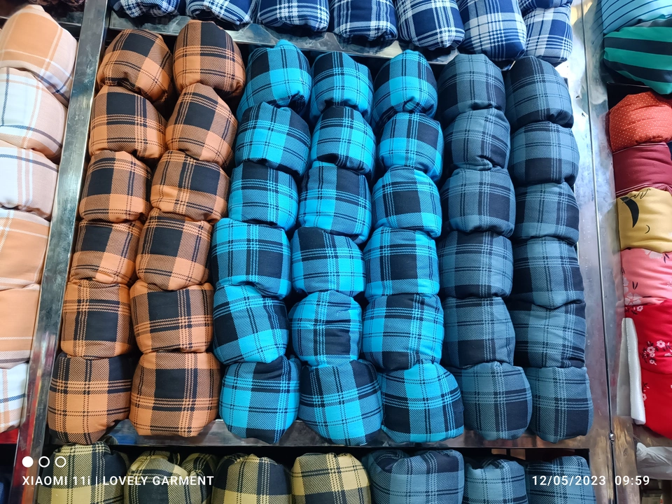 Cotton Check ✔️ Shirts 👕 uploaded by Lovely Garments on 5/12/2023