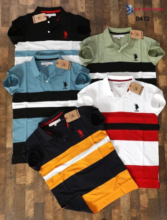 Mens Polo T-Shirt with Cut & Sew uploaded by business on 5/12/2023