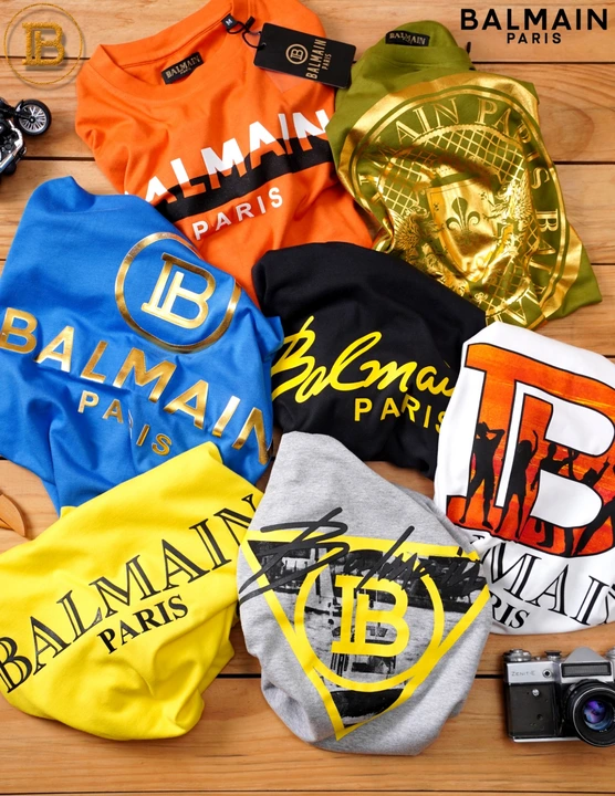 "BALMAIN" ROUND T SHIRTS  uploaded by business on 5/12/2023