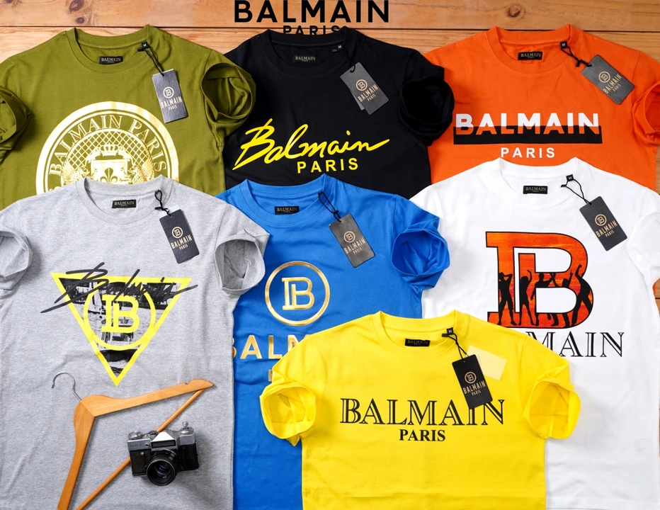 "BALMAIN" ROUND T SHIRTS  uploaded by IRAI Traders on 5/12/2023