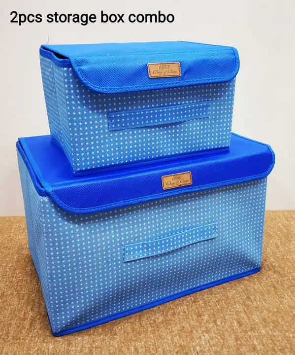 Storage box ( set of 2 boxes)  uploaded by Amazing Bags on 5/12/2023