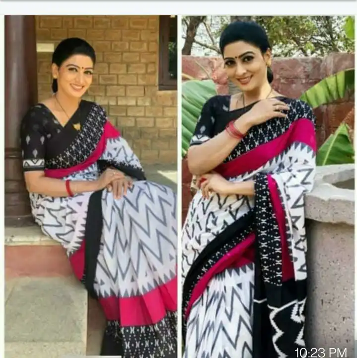 Cotton saree  uploaded by Indiana Creations  on 5/12/2023
