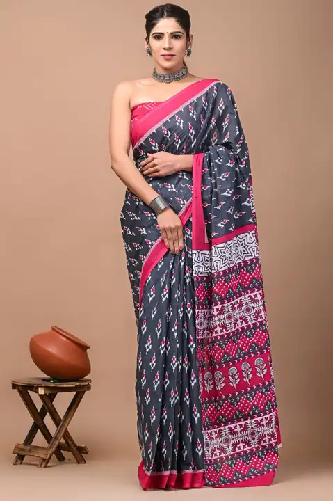 Cotton saree  uploaded by Indiana Creations  on 5/12/2023