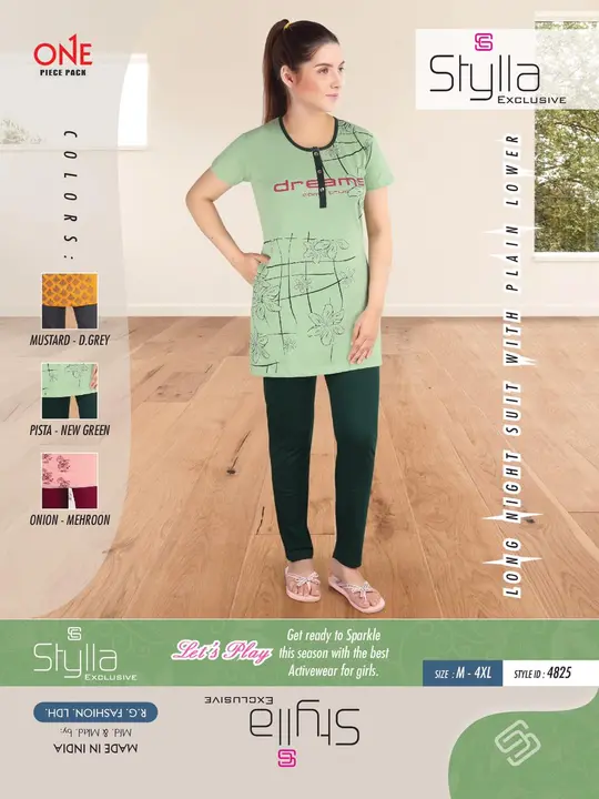 STYLLA NIGHT SUIT uploaded by RIDHI SIDHI COLLECTION on 5/12/2023