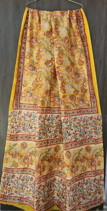 Chanderi silk saree uploaded by Bagru Hand Block Print Jaipur on 5/12/2023
