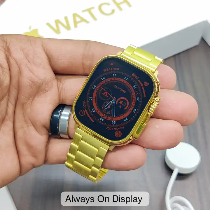 ULTRA DUBAI EDITION GOLD TOP QUALITY
NEW 49 MM SERIES 8 ULTRA. uploaded by FleX Store on 5/12/2023
