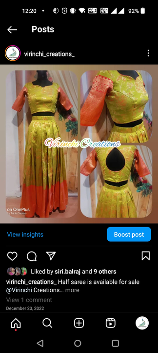 Traditional lehenga paroot green uploaded by business on 5/12/2023