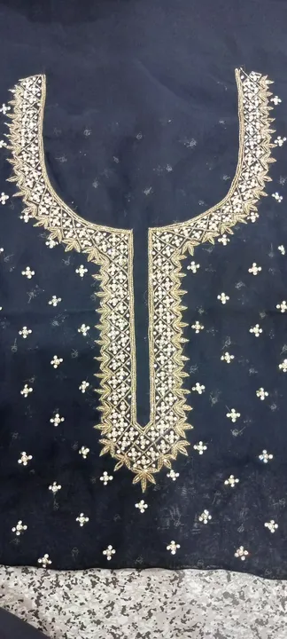 Post image Hey! Checkout my new product called
Suit dupatta with zari work Kasab moti zarkan .