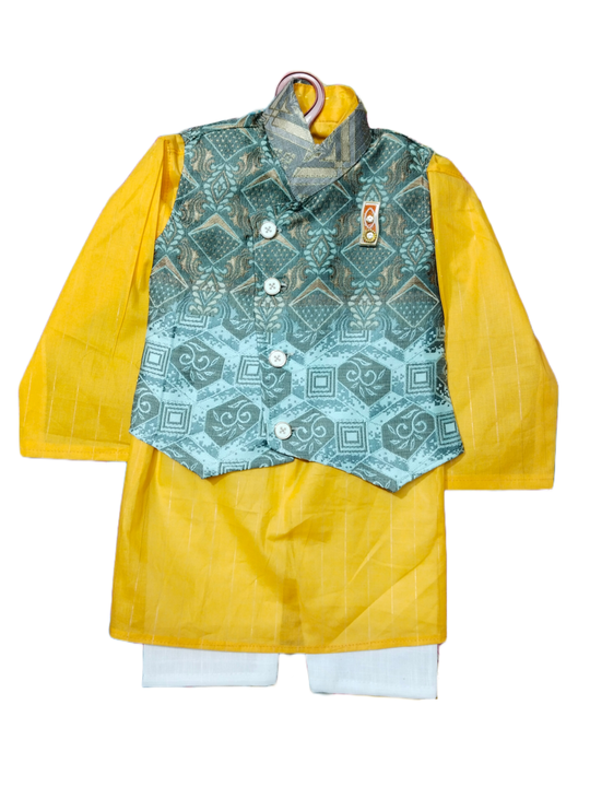 3 Piece Kurta Pajama uploaded by Royal Challenge Shirts on 5/12/2023